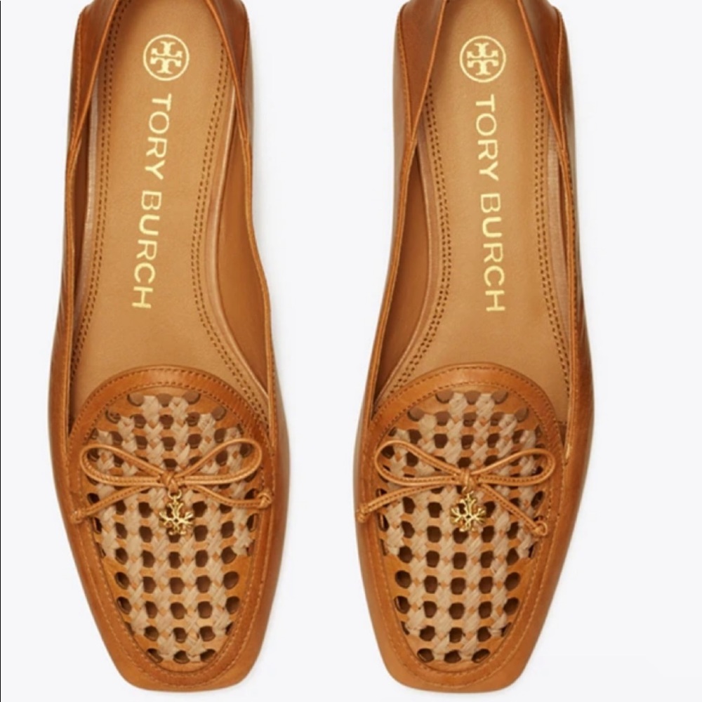 Tory Charm Woven 5 mm Loafer